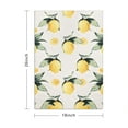 thumbnail image 3 of 4 Pack Lemon Dish Towels for Kitchen – 18x26 Fruit Tea Towels, Soft Absorbent Hand Towels for Drying and Farmhouse Style Decor, 3 of 3