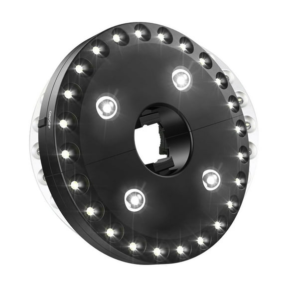 Uutvmp Patio Umbrella Light, 28 LED Lights at 200 lumens 3 Lighting Modes Cordless 4 x AA Battery Operated, Umbrella Pole Light for Patio Umbrellas, Camping Tents or Outdoor Use