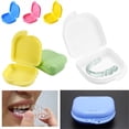 thumbnail image 5 of New Health Care Supplies Tray Dental Appliance Mouth Guard Container Oral Hygiene Braces Case Denture Storage Box WHITE, 5 of 8