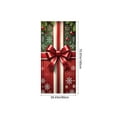 thumbnail image 2 of HHGBAD Christmas Door Cover, Decorative Curtain, Polyester Fabric, Festive Holiday Decoration, Perfect for Front Doors, Indoor Walls, Tablecloth, Easy to Install, Durable Design, 2 of 8