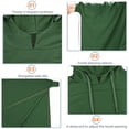 thumbnail image 6 of Oversized Hooded Poncho Cape, Casual Hoodie Sweatshirt, Batwing Coat Pullover | Light Weight, Cozy, Comfortable, Roomy | for Adults Women Men Teens, 6 of 7