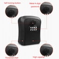 thumbnail image 5 of CEORPER Security for Key Lock Box Combination Lockbox with Code for Home Office Garage, 5 of 9