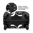 thumbnail image 2 of Fuzoiu Not All Who Wander Are Lost 2 Print Suitcase Cover,Washable Luggage Covers for Suitcase,Elastic Luggage Protector Cover,Scratch Resistant Travel Suitcase Covers-X-Large, 2 of 7