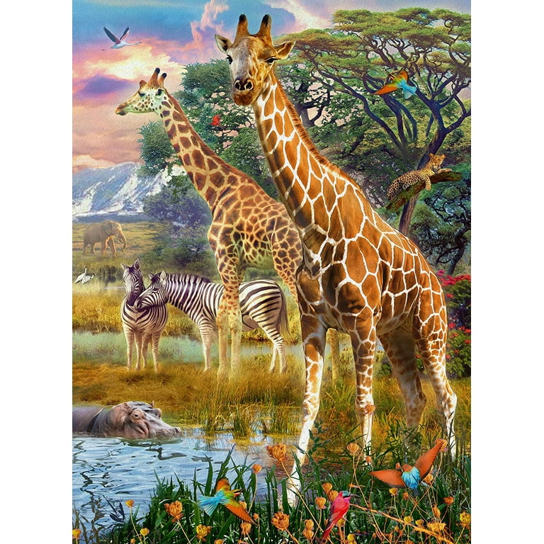 RAVENSBURGER 23615 CREA ART CUTE GIRAFFES