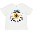 thumbnail image 3 of Inktastic Bee Kind Bees and Sunflower Boys or Girls Baby T-Shirt, 3 of 5