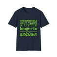 thumbnail image 2 of Inspirational Success Achieve Men Women Novelty Ribbon Tee, 2 of 5