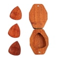 thumbnail image 3 of Guitar Pick Case, Wear    Guitar Pick Holder Wooden Decorative Detailed Edge Processing  For Performance, 3 of 7