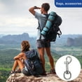 thumbnail image 6 of Jiaroswwei 4Pcs/Set Flag Swivel Clip Heavy Duty Zinc Alloy Weather Resistant Pet Leash Buckle Flagpole Halyard Rope Snap Hook Flagpole Accessories, 6 of 7
