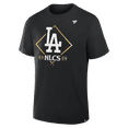 thumbnail image 2 of Men's Fanatics Black Los Angeles Dodgers 2025 National League Division Series Champions Locker Room T-Shirt, 2 of 3