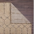 thumbnail image 6 of Geometric Rug - 7 ft. 10 in. x 10 ft., Neutral, Indoor/Outdoor Flat Woven Area Rug with Diamond Pattern, Stain Resistant, Waterproof Rug | Stylish Area Rugs, 6 of 7