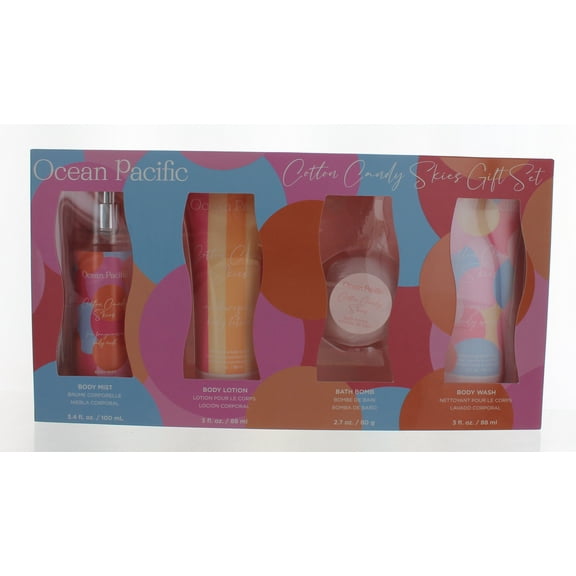 Ocean Pacific Cotton Candy Bath & Body Set