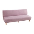 thumbnail image 1 of Advancent Funda de sofá ajustable Universal elástica antideslizante única, funda de sofá cama sin brazos fácil de instalar y limpiar Decoración del hogar púrpura, 1 of 6