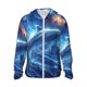 thumbnail image 1 of Balery Beautiful Ocean Dolphin Sudadera ligera de manga larga con capucha y protección solar UPF 50+ para hombre y mujer, ideal para pesca y running-XX-Large, 1 of 7