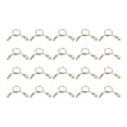 thumbnail image 1 of Unique Bargains Fuel Line Hose Clips, 20 Pack 5mm 65Mn Steel Single Wire Tubing Spring Clamps, 1 of 5