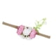 thumbnail image 4 of Diadema Con Banda Elástica Para El Cabello Diadema Con Accesorios Para Disfraces Y Accesorios De Fotografía Rosado Soledad Cintas para niñas, 4 of 4