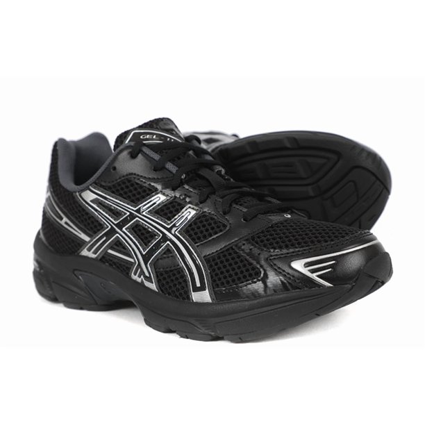 Asics GEL-1130 Unisex Sportswear Shoes Casual Sneakers Black Silver 1201A906-001