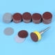thumbnail image 5 of Disco de lija de 200 piezas de 25 mm y 1 pulgada, papel de lija de grano 100-3000 con placa de almohadilla de pulido abrasiva de 1 pulgada + 1/8 pulgada, 5 of 6
