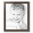 thumbnail image 2 of ArtToFrames 16" x 19" Muted Silver Picture Frame, 16x19 inch Silver Wood Poster Frame (WOM-4626),  Pack, 2 of 8