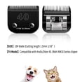 thumbnail image 3 of Cuchillas de aseo para perros Audoc 40#, paquete de 3, compatibles con Andis/Oster, 3 of 6