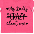 thumbnail image 4 of Inktastic My Daddy Is Crazy About Me Cute Tribal Arrow Boys or Girls Toddler T-Shirt, 4 of 5