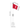thumbnail image 2 of ORDDIART Putting Chipping Golfs Court Flag Kit Cylindrical Shape Skill Improvement 32.62X4.21X3.81in 1 Set, 2 of 8