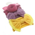thumbnail image 6 of 3Pcs Baby Nylon Headbands Hairbands Hair Bow Elastics for Baby Girls Newborn Infant Toddlers Kids, 6 of 11