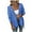 Blue, variant on IROINNID Women's Short Cardigan Jacket Long Sleeve Solid Color Casual Pockets Casual Coat Cardigan, Pink