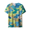 thumbnail image 2 of Xcmzpl Men's Camo T Shirt Hunting Shirts Short Sleeve Crew Neck Fishing Camouflage Shirt Vintage Muscle Slim Fitted Tee Shirts, 2 of 10