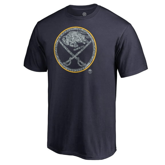 Men's Navy Buffalo Sabres Static Logo T-Shirt