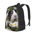 thumbnail image 1 of Balery Daisy Guinea Pig Mochila para hombre y mujer - Tela Oxford 600D resistente - Gran capacidad, resistente al agua, ideal para la escuela, viajes y senderismo, 1 of 6