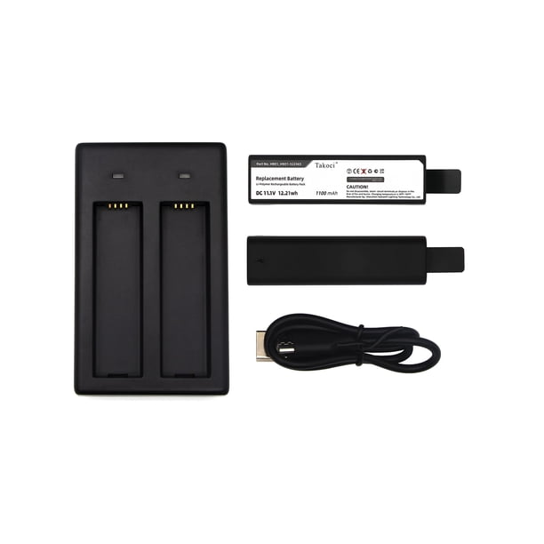 Cargador dual Gikysuiz DJI Osmo Intelligent Battery x2