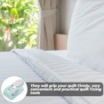 thumbnail image 3 of Shisuyan 50pcs Quilt Clips Slip Bed Fasteners For Blankets Sofa Cushions And Tablecloths And Grippers Fresh, 3 of 8
