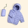 thumbnail image 2 of AherBiu Infant Baby Clothes Lightweight Puffer Jackets for Boys Girls Zip up Hooded Quilted Winter Coats Outwear, 2 of 3
