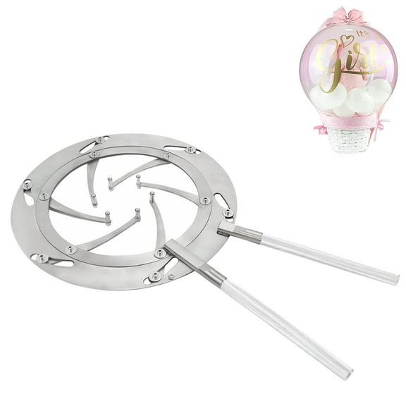 Balloon Expander Extractor for Balloon, Balloon Stuffing Machine, Stainless Steel Balloon Stretcher - Removable Balloon Filler for Balloon Rose Bouquet DIY Bouquets Wedding Party Gift Home Decoration