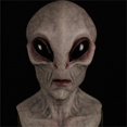 thumbnail image 2 of (Lot de 2) Rinsvye Jouets de Masque d'Extraterrestre Ovni Réaliste 3D pour Casque en Latex Visible Effrayant Masques Jouet Véhicule Ensembles de Jeu Tête Nouveauté Accessoire de Fête, 2 of 8