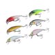 thumbnail image 3 of Señuelos De Pesca, 6 Piezas Accesorios De Pesca Señuelos De Pececillo Con Anzuelo Agudo Equipo De Pesca Señuelos De Pesca Cebo Duro Bajo Para Agua Dulce Agua Salada Fyydes Fishing Lures Hard Bait Bass, 3 of 8