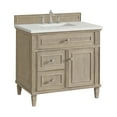 thumbnail image 2 of James Martin Vanities 424-V36-LNO-3LDL Lorelai 36" Single Basin Wood Vanity Set - Light, 2 of 7