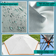 thumbnail image 7 of WFYL 3-4 Person Tent for Camping, Camping Tent w/ Carry Bag, Wind Ropes & Stakes, Tent poles, Instant Tent for Outdoor, Hiking, Traveling, Off-white, 7 of 7