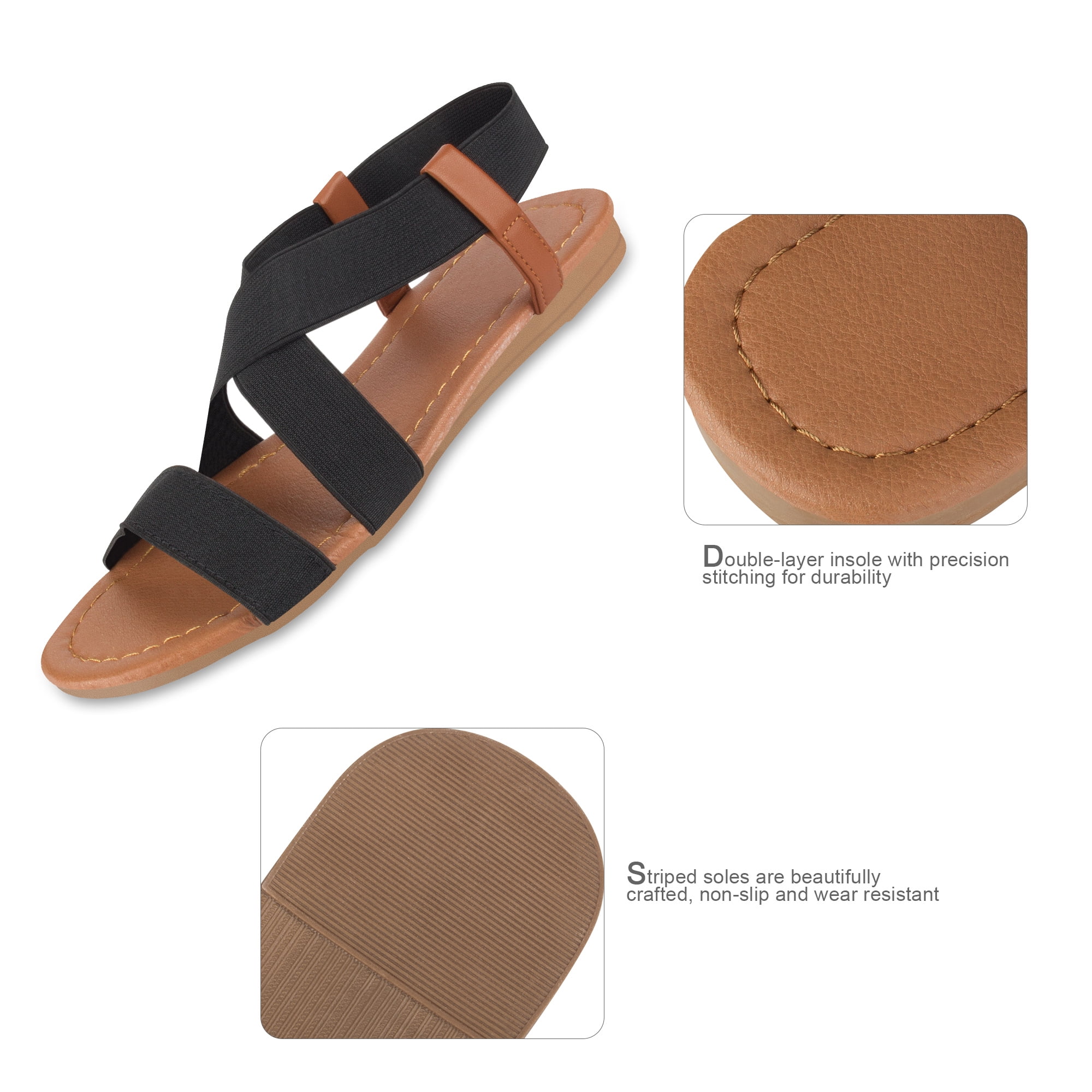 Criss cross sandals flat hot sale