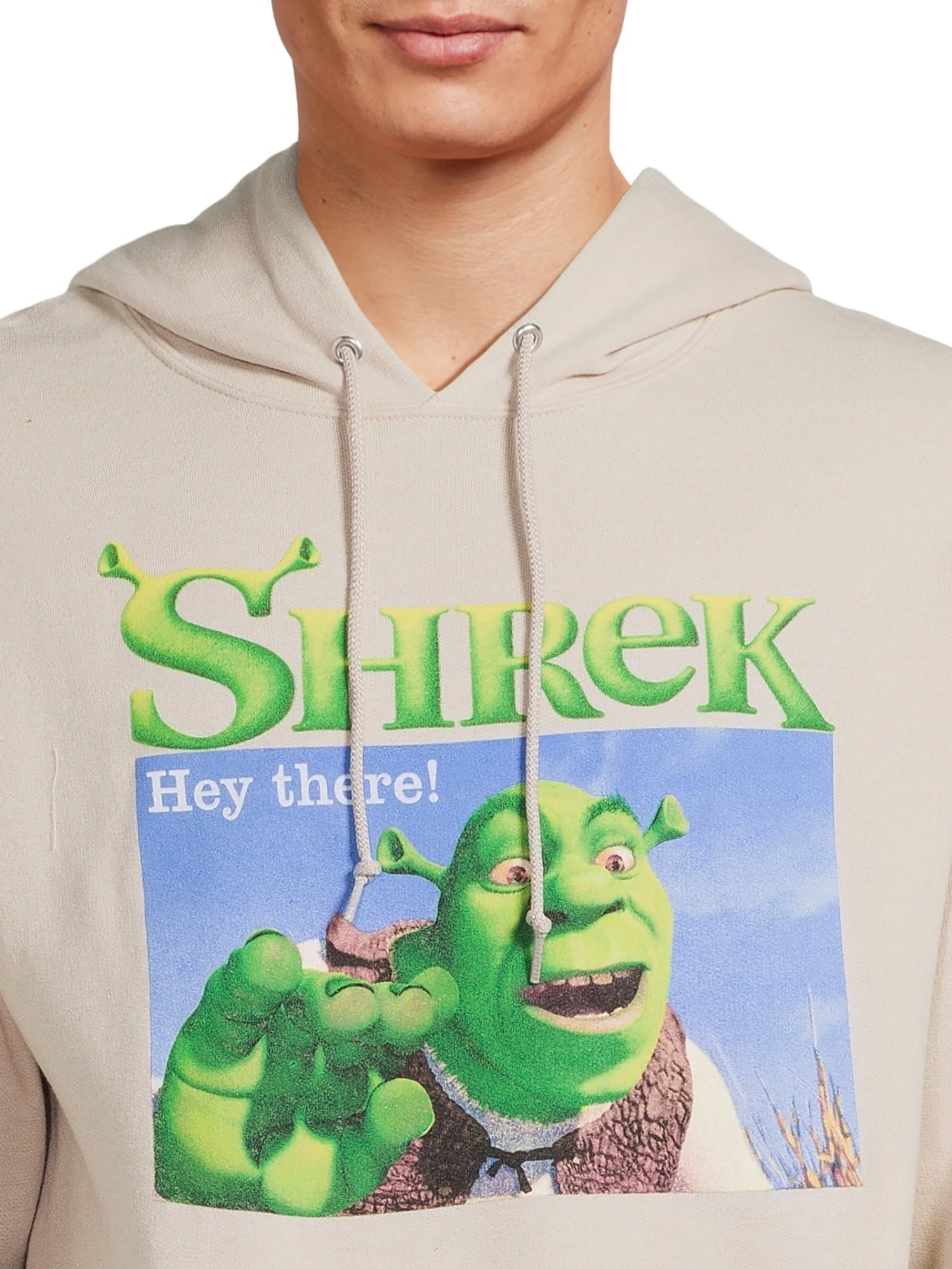 Shrek Men's & Big Men's Pullover Hoodie Sweatshirt, Sizes S-3XL