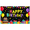 2A, variant on Colorful Happy Birthday Banner with Balloons Cake and Gifts Background Backdrop Party Decoration for Birthday Party Photography Props and Home Decorations