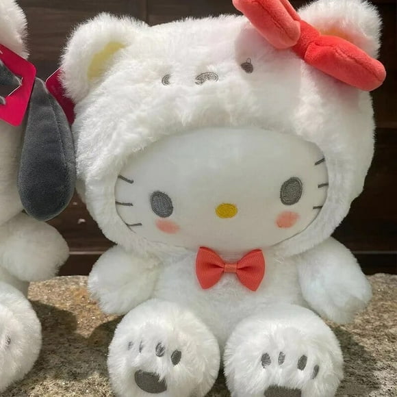 New Cinnamoroll Kuromi Pochacco Cute Plush Doll Original Sanrio Plushies Kawaii Plush Doll Cosplay Children Birthday Gifts Toys