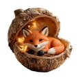 thumbnail image 2 of Adorno colgante de árbol de Navidad para animales del bosque, diseño caprichoso, decoración versátil, acrílico duradero, uso en temporada navideña, 10 cm, 2 of 5