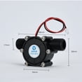 thumbnail image 6 of -Hydro Generator 12V 10W DC Water Flow Generator Turbine Generator Hydroelectric Tap Water Flow Hydraulic DIY, 6 of 8