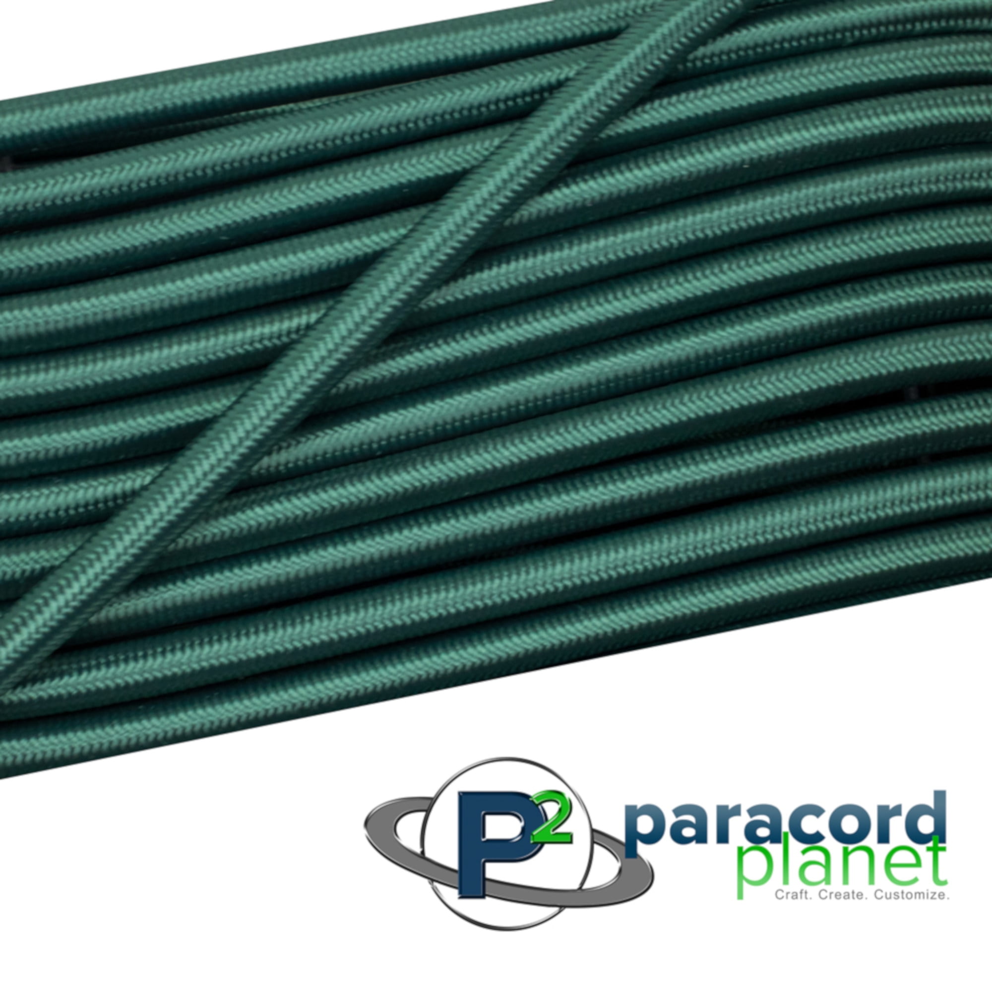 Paracord Planet 1/4 Inch Elastic Bungee Shock Cord - 10, 25, 50, 100 and 1000 Foot Lengths - Various Colors