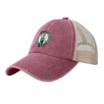 thumbnail image 1 of Casquette de Baseball en Maille Cowboy Boston Celtics Rouge Taille Unique, 1 of 5