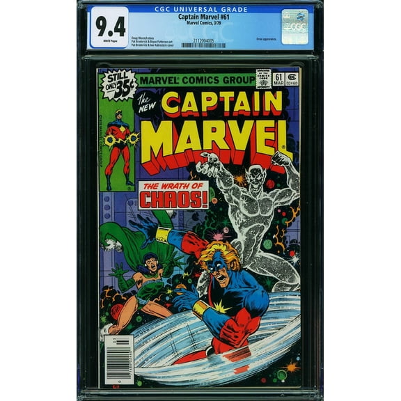 Captain Marvel #61 - CGC 9.4 Comic Book