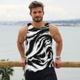 thumbnail image 6 of Salouo Leopard And Zebra 2 for Men's Tank Tops,Sleeveless Muscle Shirts for Men Quick Dry Workout Tank Top Gym Muscle Tee Fitness Bodybuilding Sleeveless T Shirt-4X-Large, 6 of 7