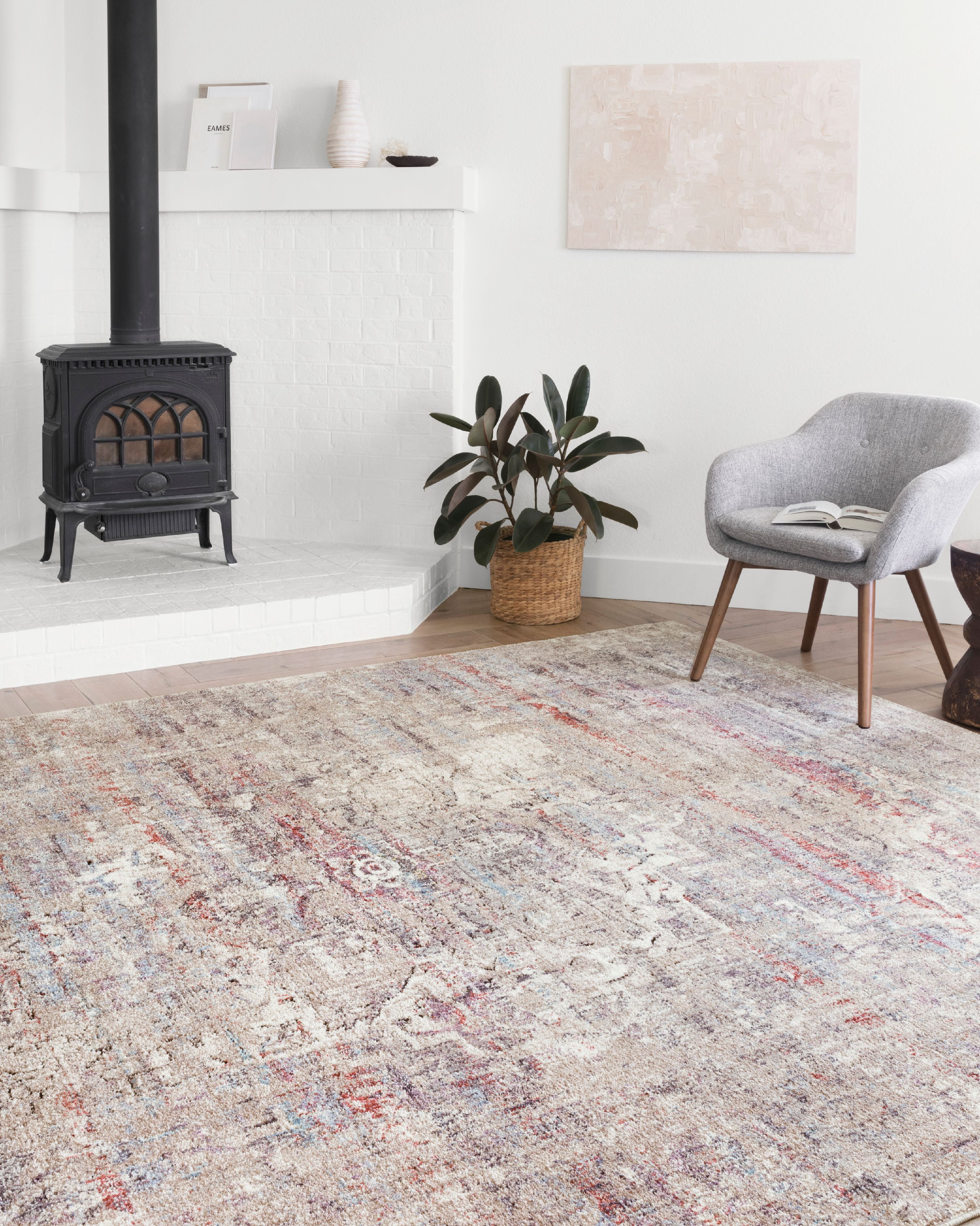 Loloi Dante Oriental Beige / Multi Area Rug