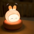 thumbnail image 3 of Lámpara De Guardería De Conejito Para Bebé, Luz De Guardería De Conejo De Brillo Ajustable DC5V, Aspecto , Versátil Para Dormitorio, 3 of 7